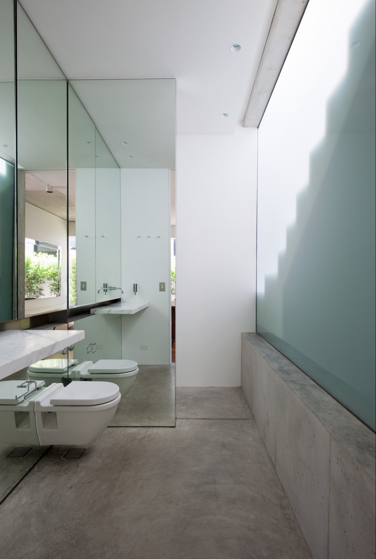 pedaal Van toepassing zijn Stimulans Moderne badkamer met composiet vlonders - Badkamers voorbeelden